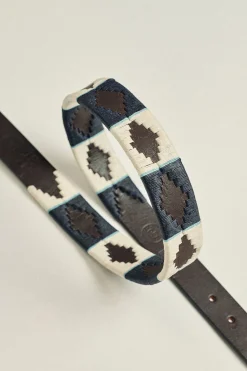 Valecuatro Cinturón Soyón Línea Blanco Multicolor Discount