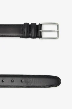 Cortefiel Cinturón sport piel Negro Discount