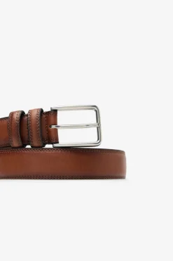 Cortefiel Cinturón sport piel Marr&oacute;n Hot