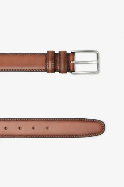 Cortefiel Cinturón sport piel Marr&oacute;n Hot