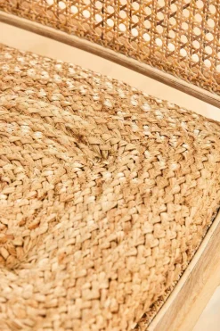 Calma House Cojín de silla de yute Ural nude New