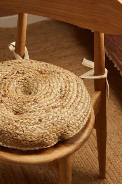 Calma House Cojín de silla redondo Ural nude Best