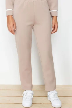 Trendyol Conjunto cómodo sudadera capucha y pantalón gris Clearance