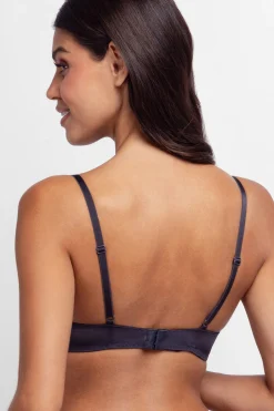 Dorina Conjunto de dos piezas Madison con relleno ligero y escote pronunciado gris Best