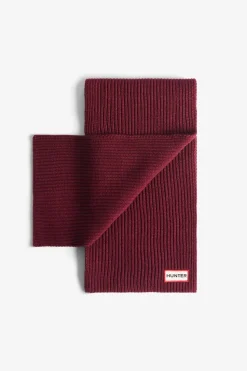 Hunter Conjunto gorro y bufanda Rojo Hot