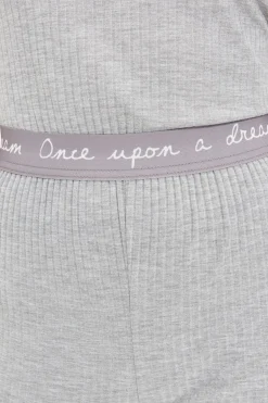 Trendyol Conjunto pijama canalé gris Clearance