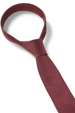 HUGO Corbata seda Rojo Best