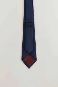 Pedro del Hierro Corbata seda natural Azul Discount