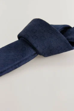 Pedro del Hierro Corbata seda natural Azul Discount