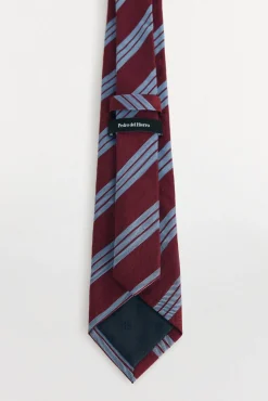 Pedro del Hierro Corbata seda natural Burdeos Discount