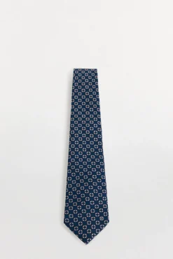 Pedro del Hierro Corbata seda natural Azul Discount