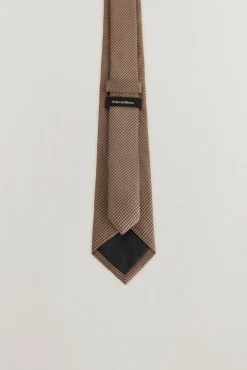 Pedro del Hierro Corbata seda natural Beige Hot