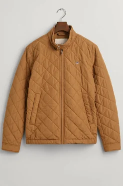 Gant Cortavientos acolchado Marr&oacute;n Outlet