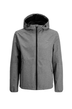 Jack & Jones Cortavientos con capucha gris Sale