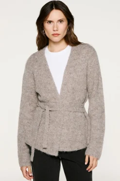 Selected Cárdigan alpaca lazada Beige Discount