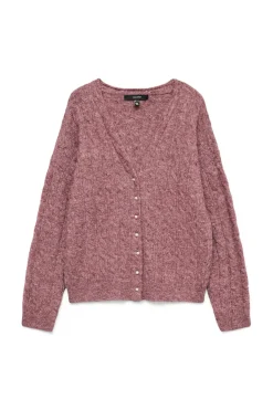 Vero Moda Cárdigan botones perla Rosa Outlet