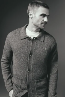 OOTO Cárdigan botones y dos bolsillos Gris Discount