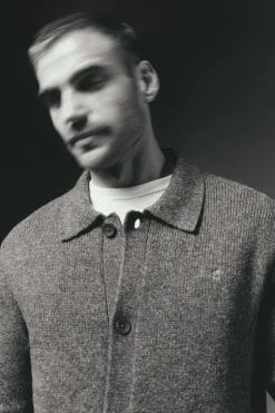 OOTO Cárdigan botones y dos bolsillos Gris Discount