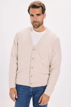 Jack & Jones Cárdigan básico de punto liso Beige Best