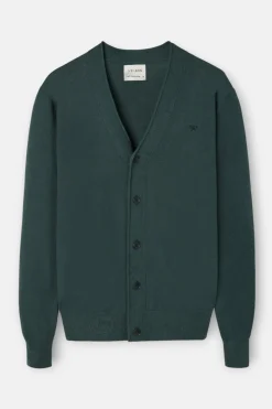 Silbon Cárdigan classic Verde oscuro Hot