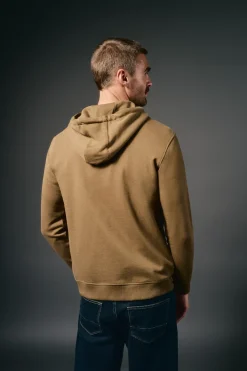 OOTO Cárdigan con capucha Marr&oacute;n Hot