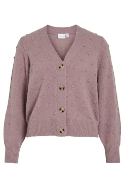 Vila Cárdigan con perlas de punto Rosa Clearance