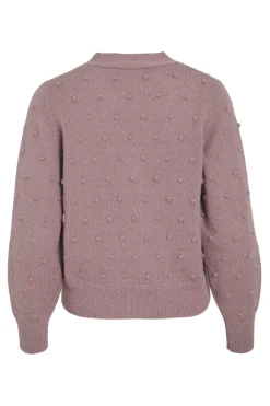 Vila Cárdigan con perlas de punto Rosa Clearance