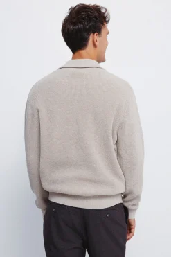 Springfield Cárdigan cremallera nude Best