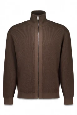 Springfield Cárdigan cremallera estampado