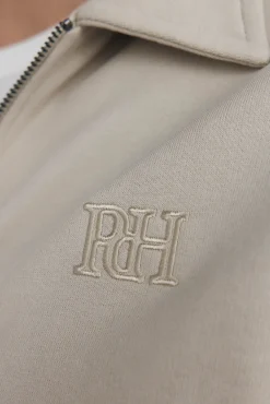 Pedro del Hierro Cárdigan cremallera logo Beige Hot