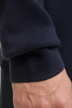 Jack & Jones Cárdigan cuello polo Azul marino Clearance