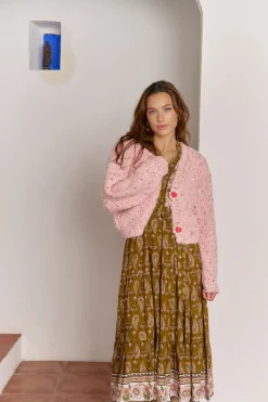 Jaase Cárdigan de punto Rosa Outlet