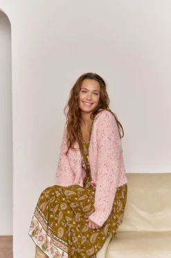 Jaase Cárdigan de punto Rosa Outlet