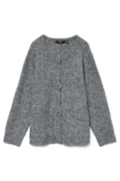 Vero Moda Curve Cárdigan de punto Curve Gris New