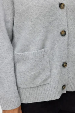 Vero Moda Curve Cárdigan de punto Curve Gris Online