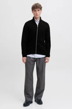 Jack & Jones Cárdigan de punto estructurado Negro Best