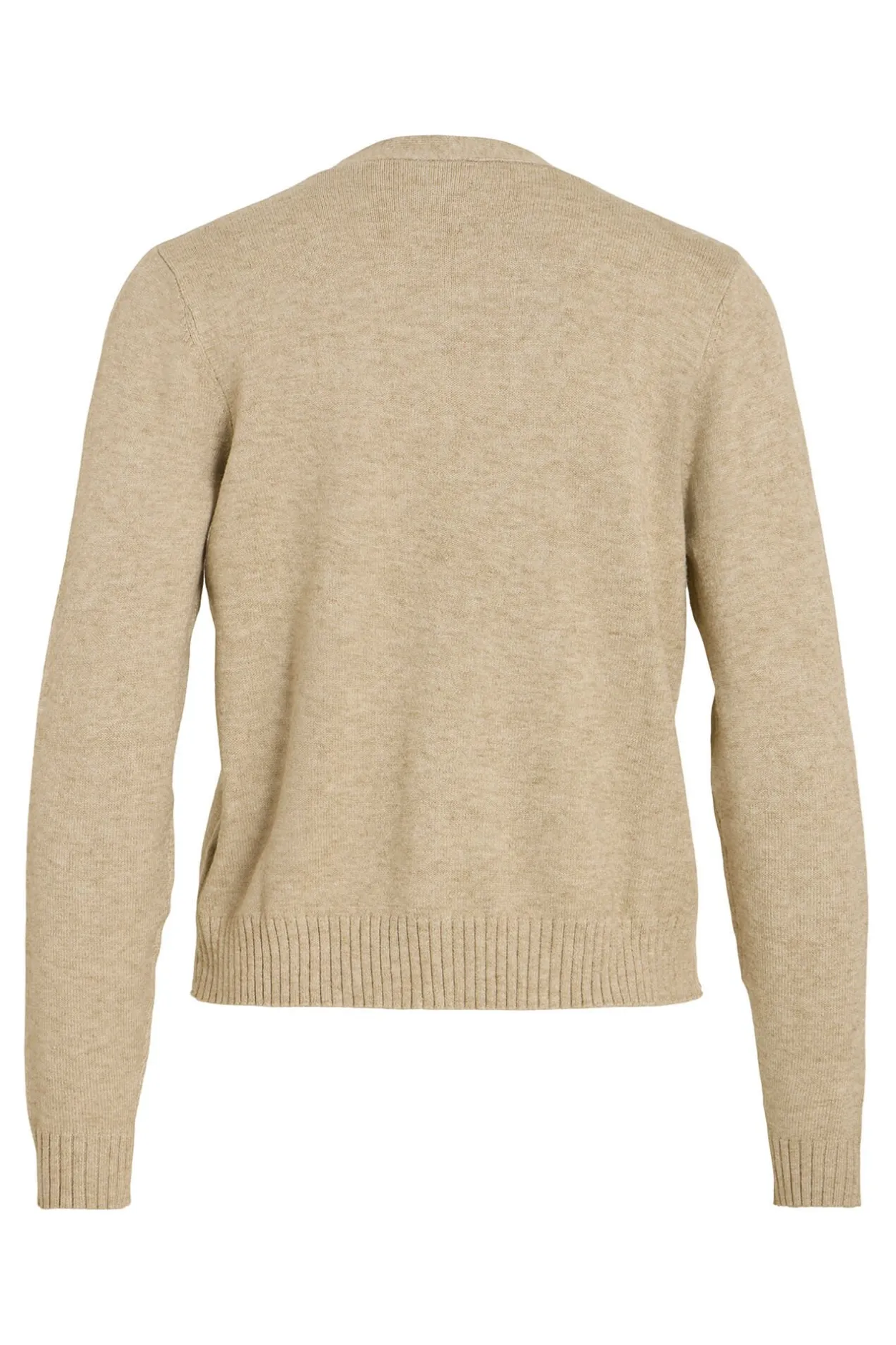 Vila Cárdigan largo de punto con viscosa Marrón Sale