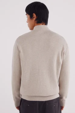 Springfield Cárdigan milano cremallera nude Online