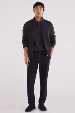 Springfield Cárdigan milano cremallera gris Outlet