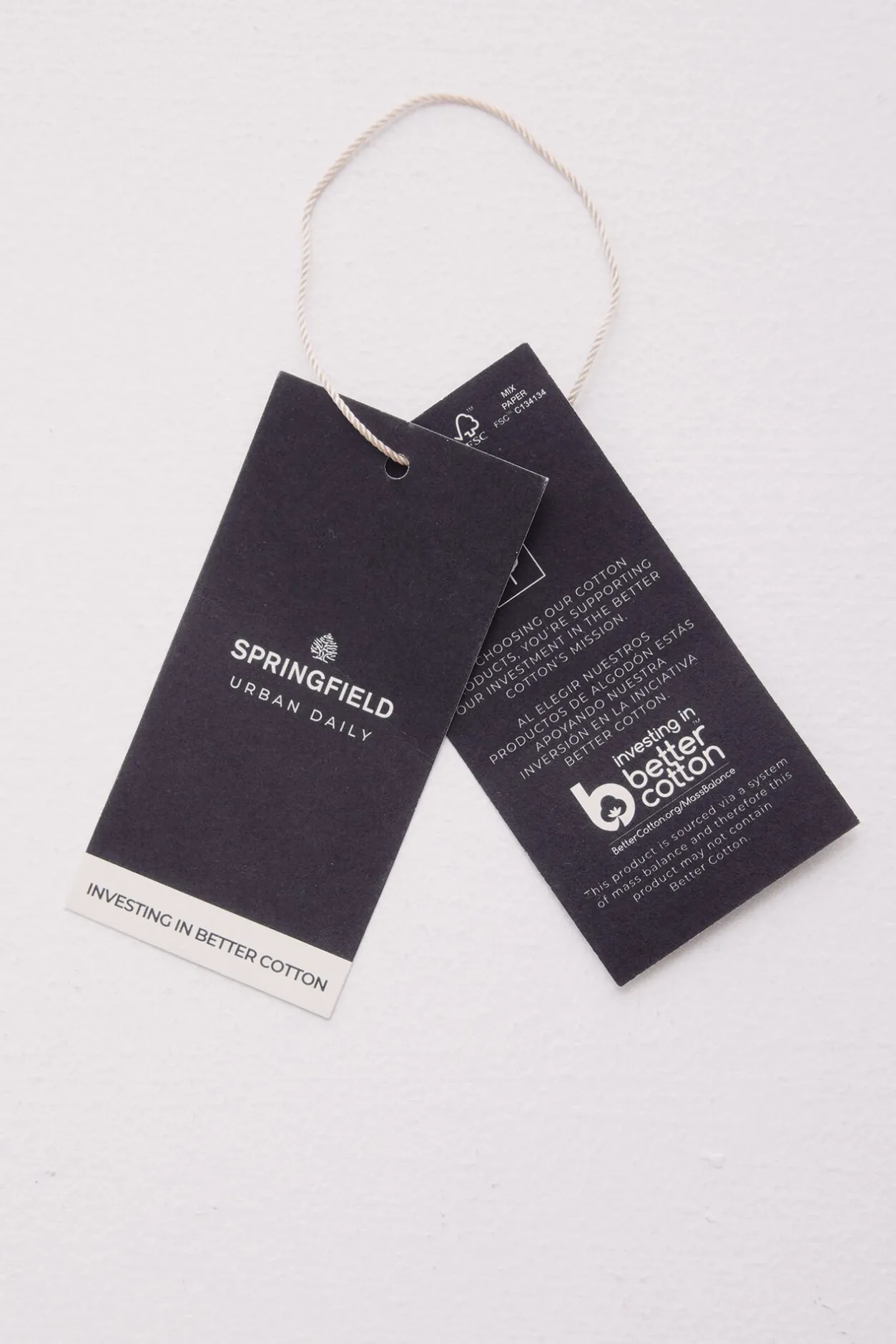 Springfield Cárdigan milano cremallera gris Outlet