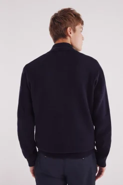 Springfield Cárdigan milano cremallera azul Discount