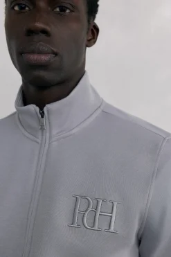 Pedro del Hierro Cárdigan tejido técnico Gris