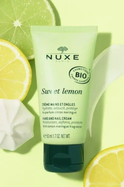 Nuxe Crema de manos y uñas con fragancia de merengue de limón Verde