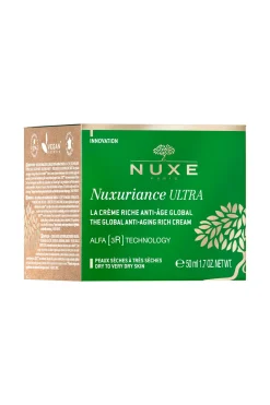 Nuxe Crema Rica Antiedad Global Nuxuriance Ultra Verde