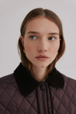 Hoss Intropia Danna. Capa acolchada Granate Discount