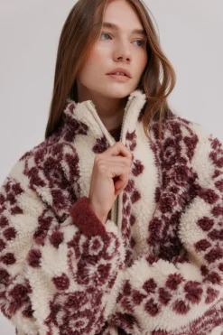 Hoss Intropia Dena. Deportiva estampada Marfil Clearance