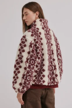 Hoss Intropia Dena. Deportiva estampada Marfil Clearance