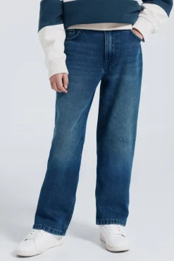 Springfield Kids Denim straight niño azul