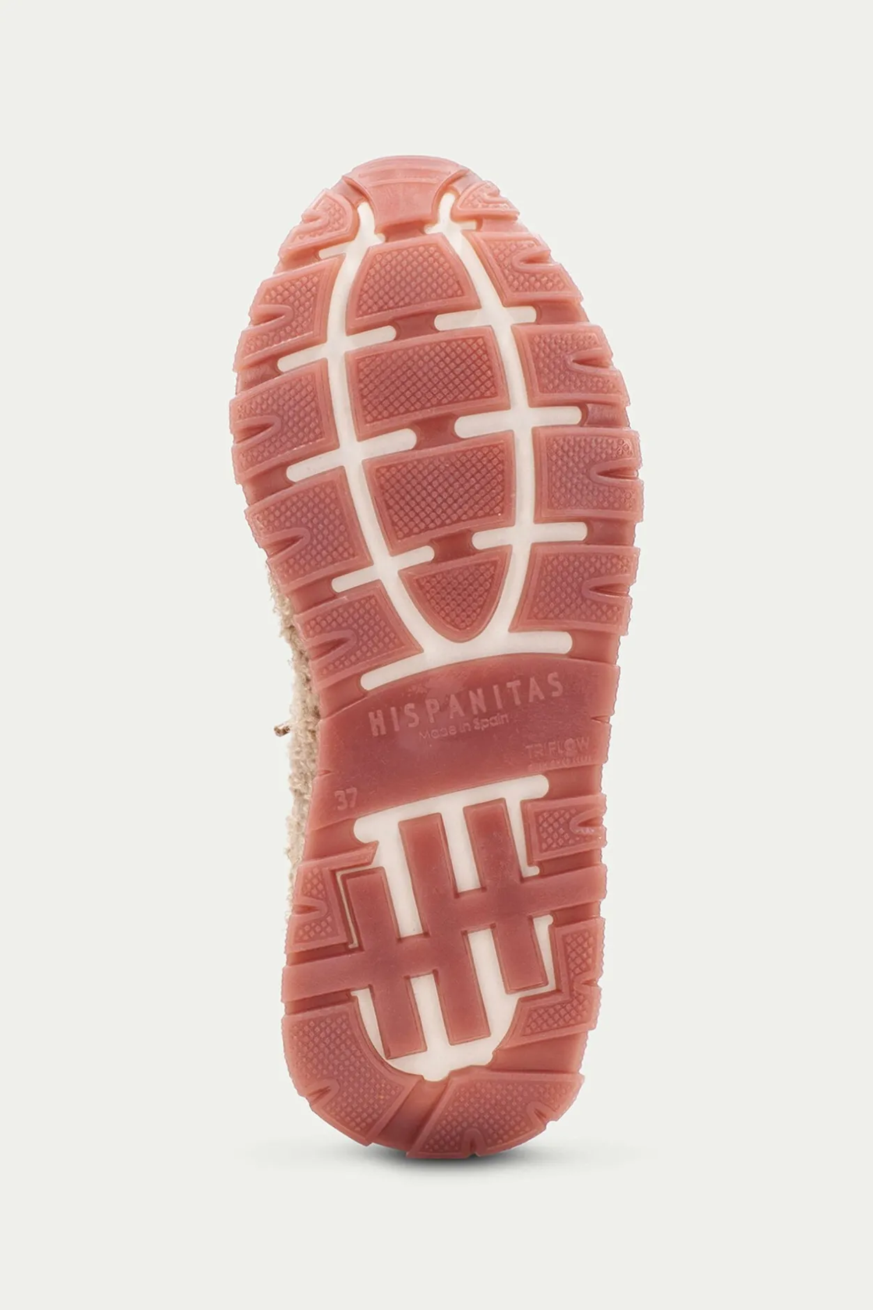 Hispanitas Deportivo cordones elásticos nylon KANSAS Estampado marrón Clearance