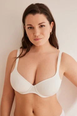 Women'secret DIVINE Sujetador reductor espalda blanco Sale